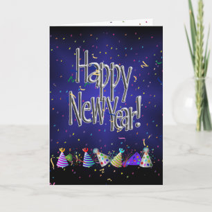 HAPPY NEW YEAR! Text Image Invitation