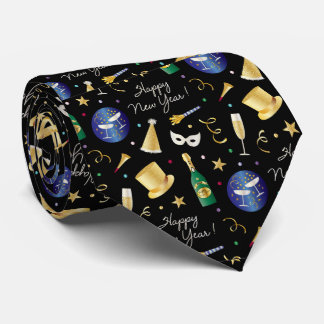 Happy New Year Tie
