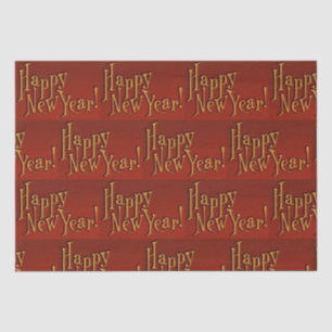 Happy New Year Tissue Paper
