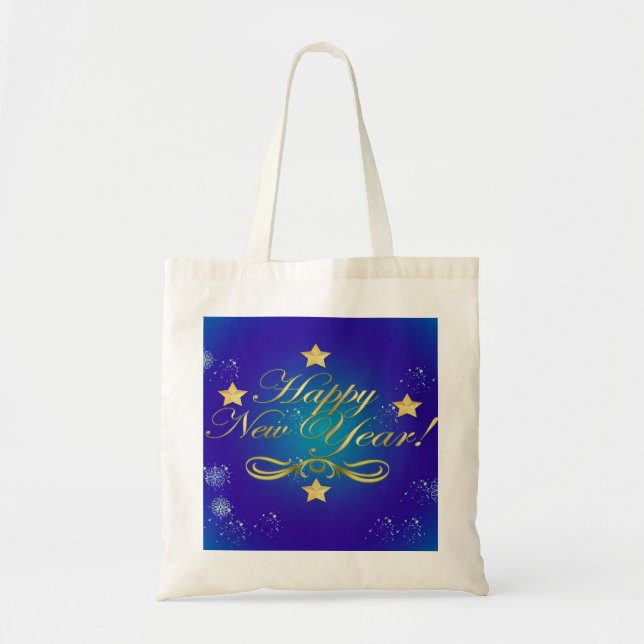  Happy New Year Tote Bag (Front)