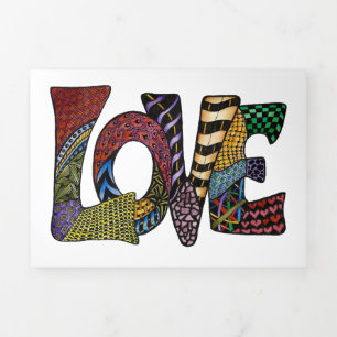 Happy New Year Tri-Fold Card