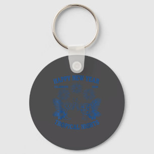 Happy New Year Trocal Nights 2026 Celebration  Key Ring
