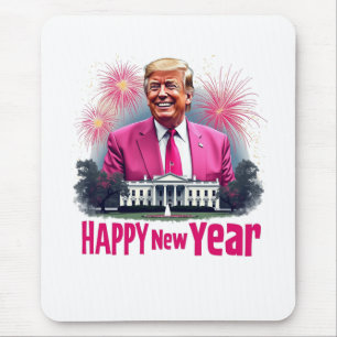 Happy New Year Trump Inauguration Day 2025 Mouse Pad