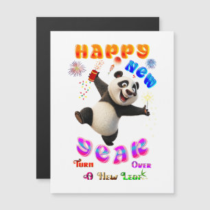 Happy New Year Turn Over A New Leaf