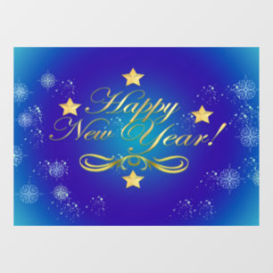 Happy New Year Window Cling