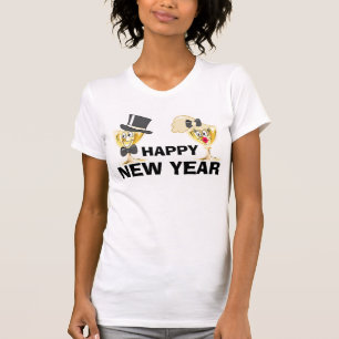 Happy New Year/Women's Apparel Short Sleeve T-Shirt