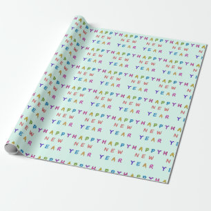 Happy New Year Wrapping Paper