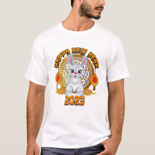 Happy New Year Year Of The Rabbit Lucky T-Shirt