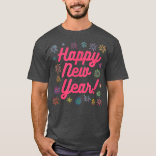 Happy New Year Years Eve Fireworks T-Shirt