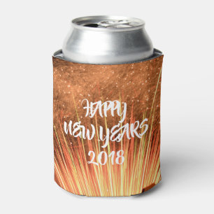 Happy New Years 2018 Can Cooler