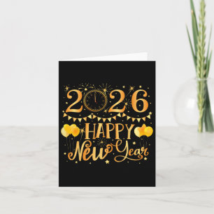 Happy New Years 2026 Card