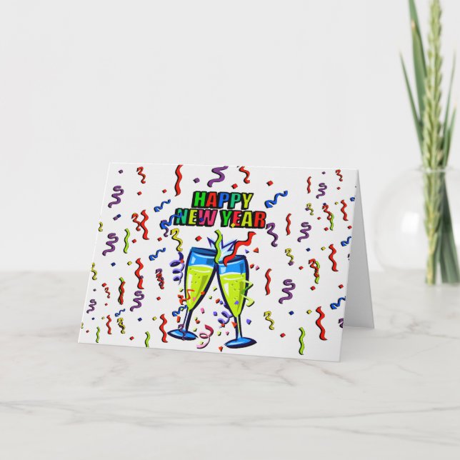 Happy New Year's Day_Card Holiday Card (Front)