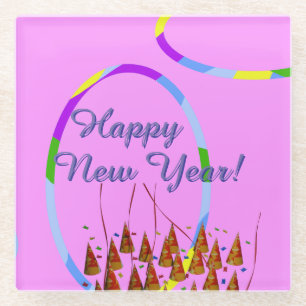 Happy New Year's Day Coaster
