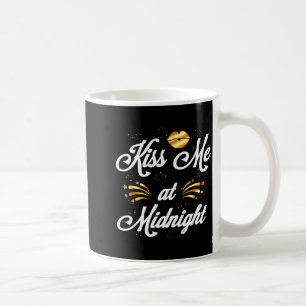 Happy New Year's Eve Nye 2022 Party Kiss Coffee Mug