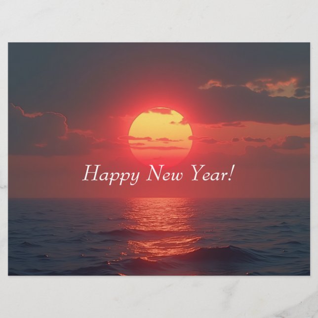 Happy new years Letterhead (Front)