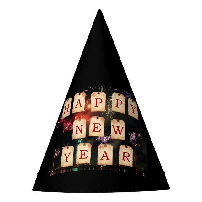 Happy New Year's Party Hat (Front)