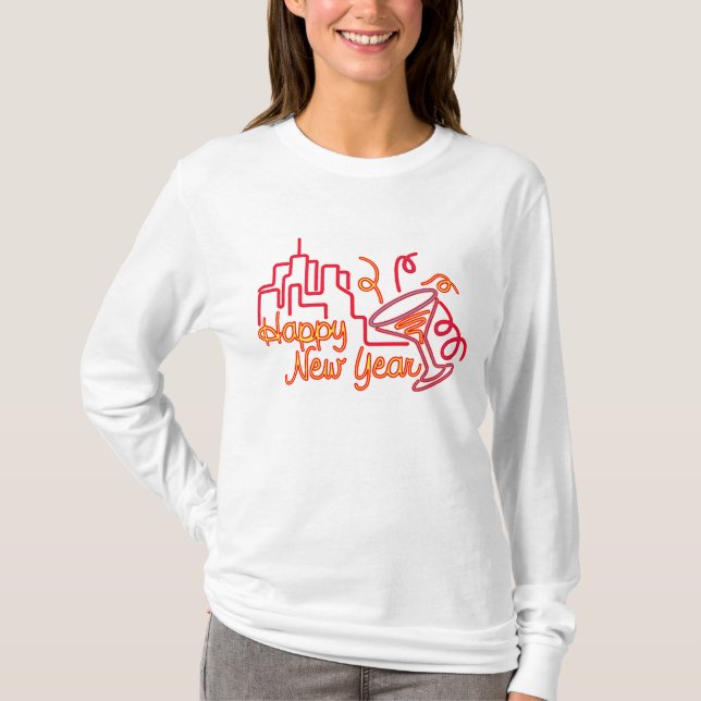 Happy New Year's T-shirts (Front)