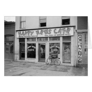 Happy News Cafe, 1938