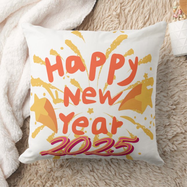 Happy newyear 2025 pillow (Blanket)