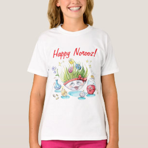 Happy Norooz Haft Sin funny table T-Shirt