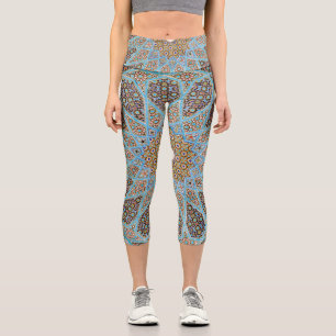 Happy Norooz Persian New Year Capri Leggings