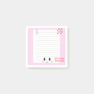 Happy Notes Pink: Kawaii Notes