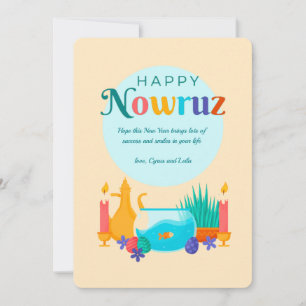 Happy Nowruz Holiday Card