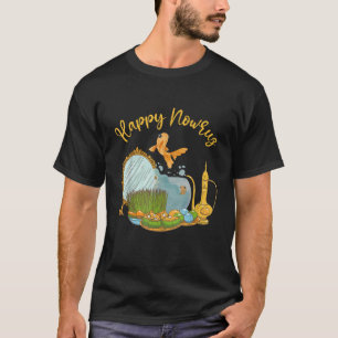 Happy Nowruz Mubarak Kurdistan Pakistan And Iran N T-Shirt