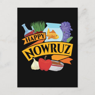 Happy Nowruz Persian New Year Postcard