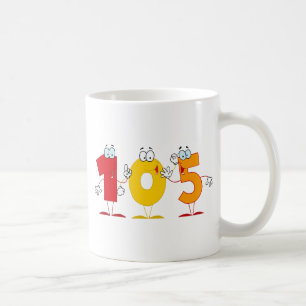 Happy Number 105 Coffee Mug