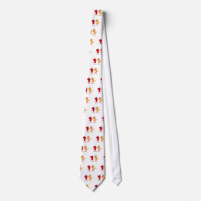 Happy Number 15 Tie (Front)