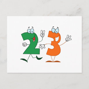 Happy Number 23 Postcard