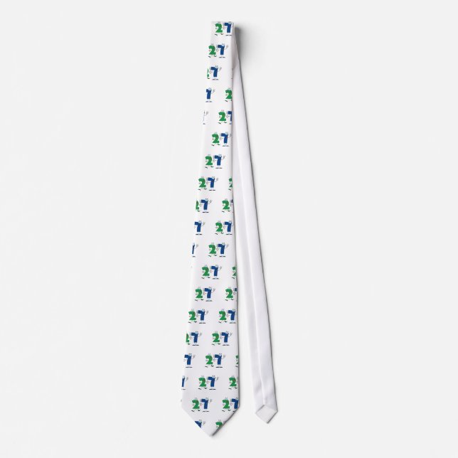 Happy Number 27 Tie (Front)