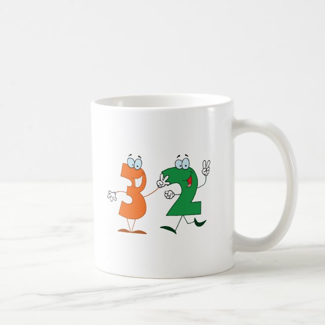 Happy Number 32 Coffee Mug (Right)