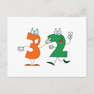 Happy Number 32 Postcard