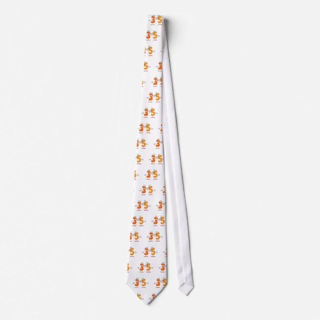 Happy Number 35 Tie (Front)