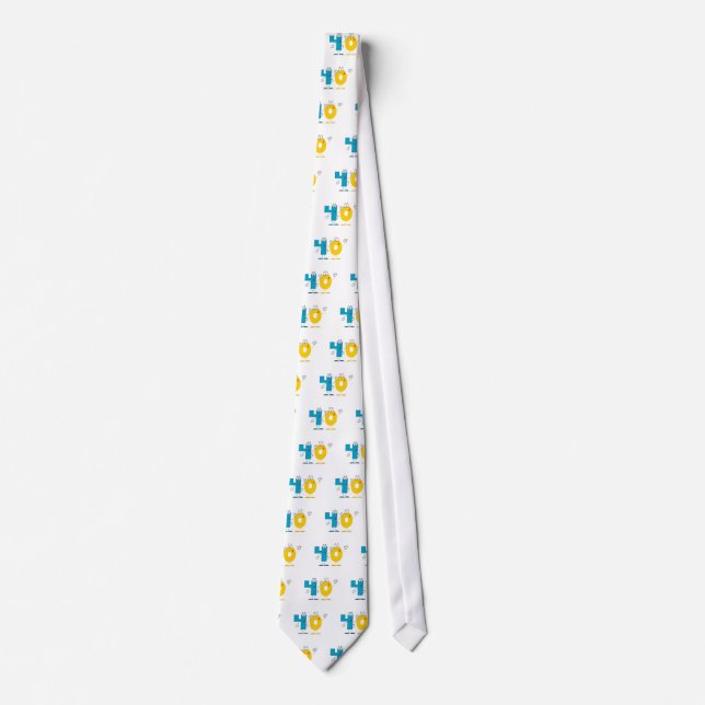 Happy Number 40 Tie (Front)