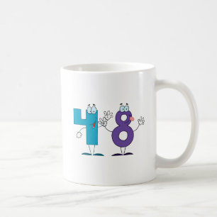 Happy Number 48 Coffee Mug