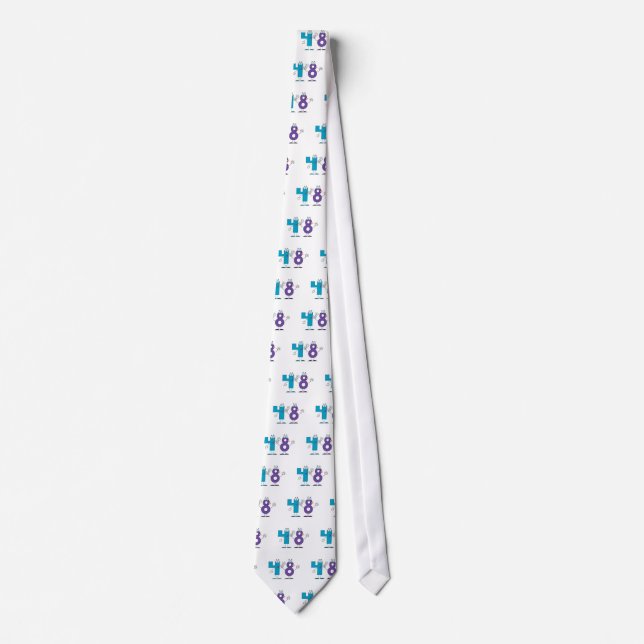 Happy Number 48 Tie (Front)