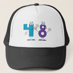 Happy Number 48 Trucker Hat