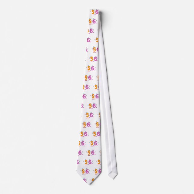 Happy Number 56 Tie (Front)