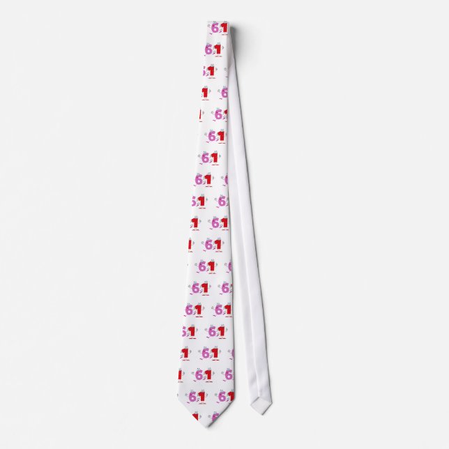 Happy Number 61 Tie (Front)