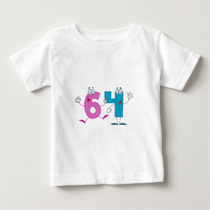 Happy Number 64 Baby T-Shirt