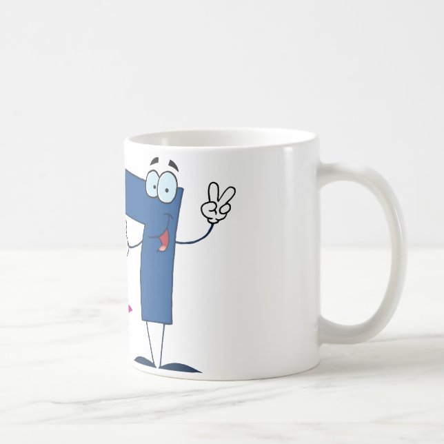 Happy Number 67 Coffee Mug (Right)