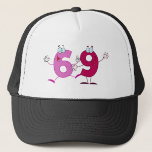 Happy Number 69 Trucker Hat