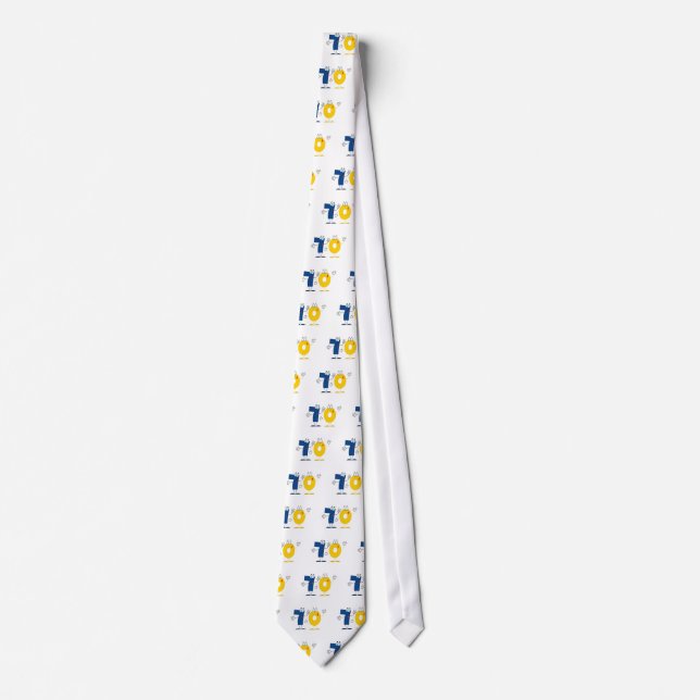Happy Number 70 Tie (Front)