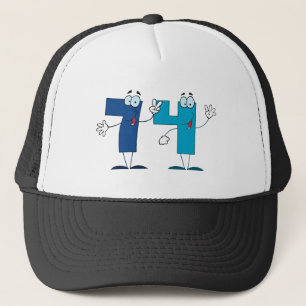 Happy Number 74 Trucker Hat