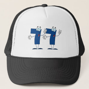 Happy Number 77 Trucker Hat