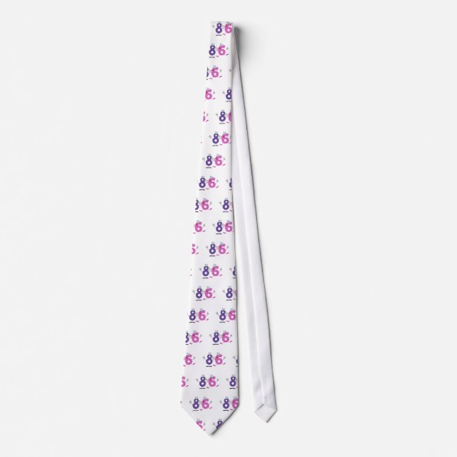 Happy Number 86 Tie (Front)