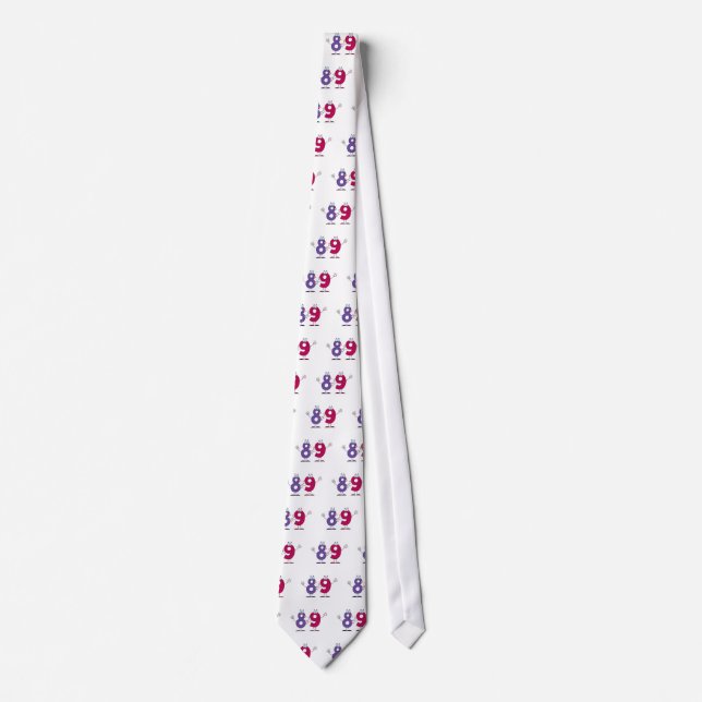 Happy Number 89 Tie (Front)